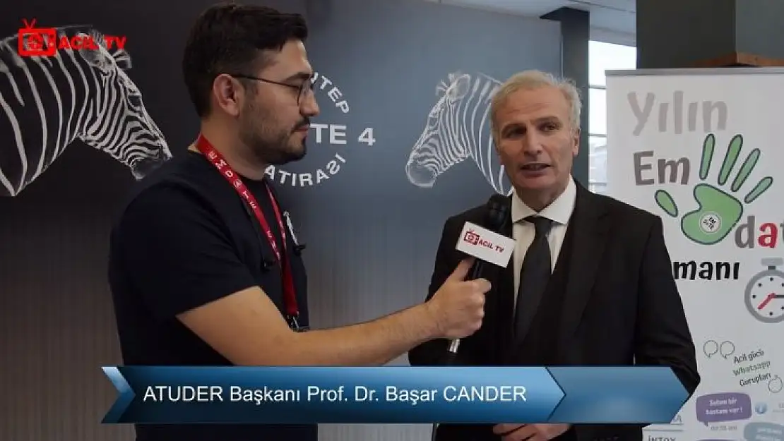 ATUDER Başkanı Prof. Dr. Başar CANDER'in EMDATE 4 hakkındaki görüşleri