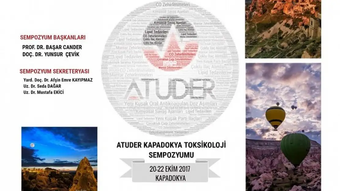 ATUDER Kapadokya Toksikoloji Sempozyumu 20-22 EKİM 2017