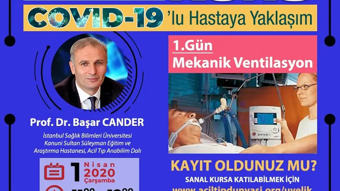 Sanal Kurs COVID - 19 Hastaya Yaklaşım