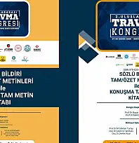 2.Uluslararası Travma Kongresi Bildiri ve Konuşma Tam Metin ve Özet Kitabı yayımlanmıştır.