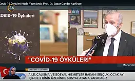 TV24 - Covid-19 Öyküleri Kitabı Yayınlandı. Prof. Dr. Başar Cander Açıklıyor.