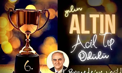 6. Altın Acil Ödülü Dr Josep Brugada'ya layık görüldü.