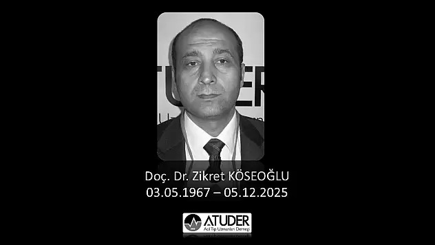 Doç. Dr. Zikret KÖSEOĞLU vefat etti.