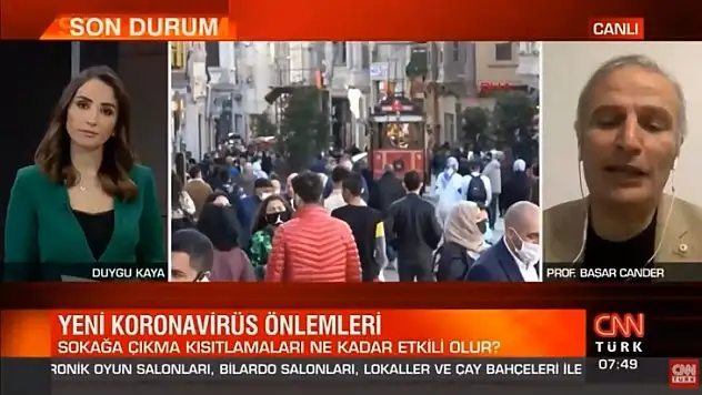 CNN Türk - Yeni Korona Virüs Önlemleri Açıklandı