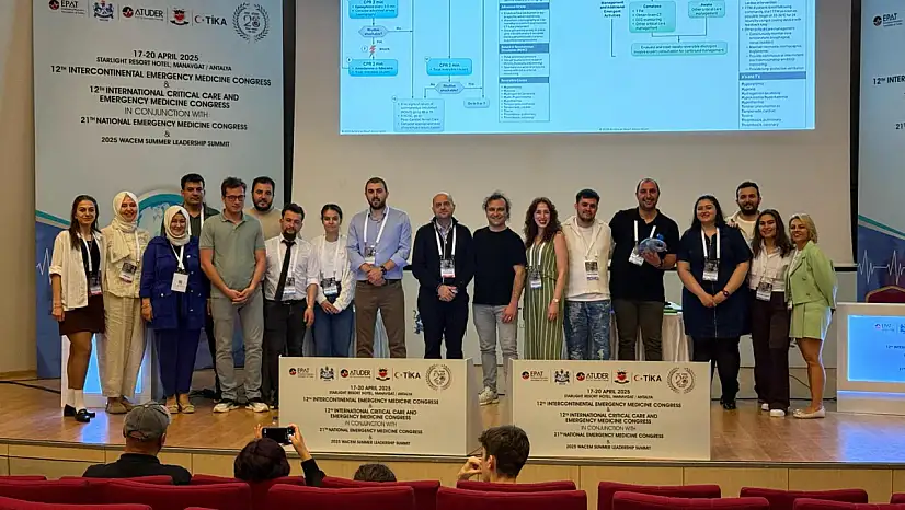 21. Ulusal Acil Tıp Kongresi Disaster Simulation & Trauma Management Workshops dereceye girenler.