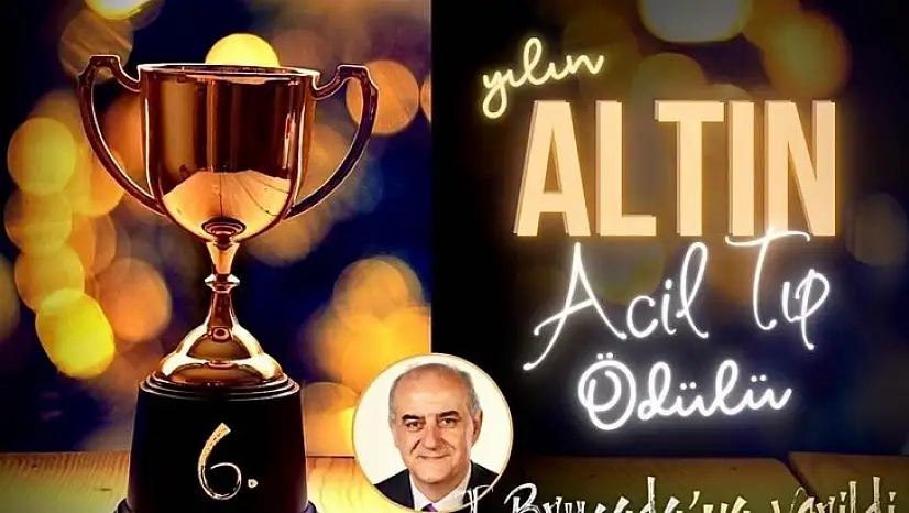 6. Altın Acil Ödülü Dr Josep Brugada'ya layık görüldü.